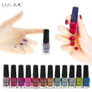 Lulaa 6Ml Nail Polish Mirror Matte Nude Effect Polish Manicure Nail Gel Fin