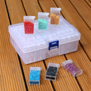 1X(42 Grids Diamond Painting Tools Beads Container Rhinestone Storage Box D