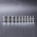 11Pc 1/4 Hex Socket Set Adapter Short Sockets Torque Spanner Ratchet Socket