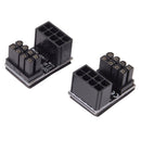 Atx 8pin Male 180 Degree Angled To 8pin Female Power Adapter For Desktops I F1L2