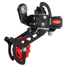 Bicycle Transmission Rear Derailleur 7 21 Speed For Mountain Bicycle Metal Black