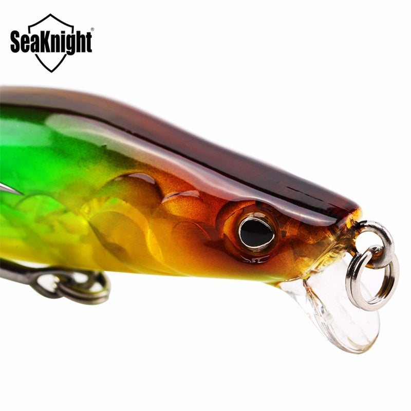 SeaKnight SK016 1PC 10g 95mm 0-0.4m Depth Minnow Fishing Lure Floating Wobblers Hard Bait
