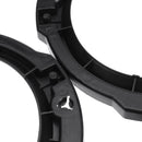 2Pcs Car Replacement Headlights Brackets Light Base Left & Right Black For Jeep Wrangler JK 2007-2016