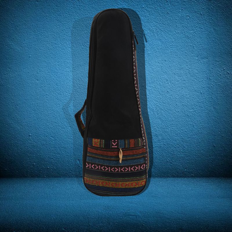 21-Inch Ethnic Style Adjustable Ukulele Bag