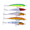 ZANLURE 5pcs/set 8.5cm 6g Minnow Fishing Lure Wobbler Isca Artificial 3D Eye Swim Hard Bait