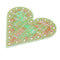EQKIT Heart Shaped Light Kit DIY LED Flash Breathing Light Parts Red Green Blue White Color Optional