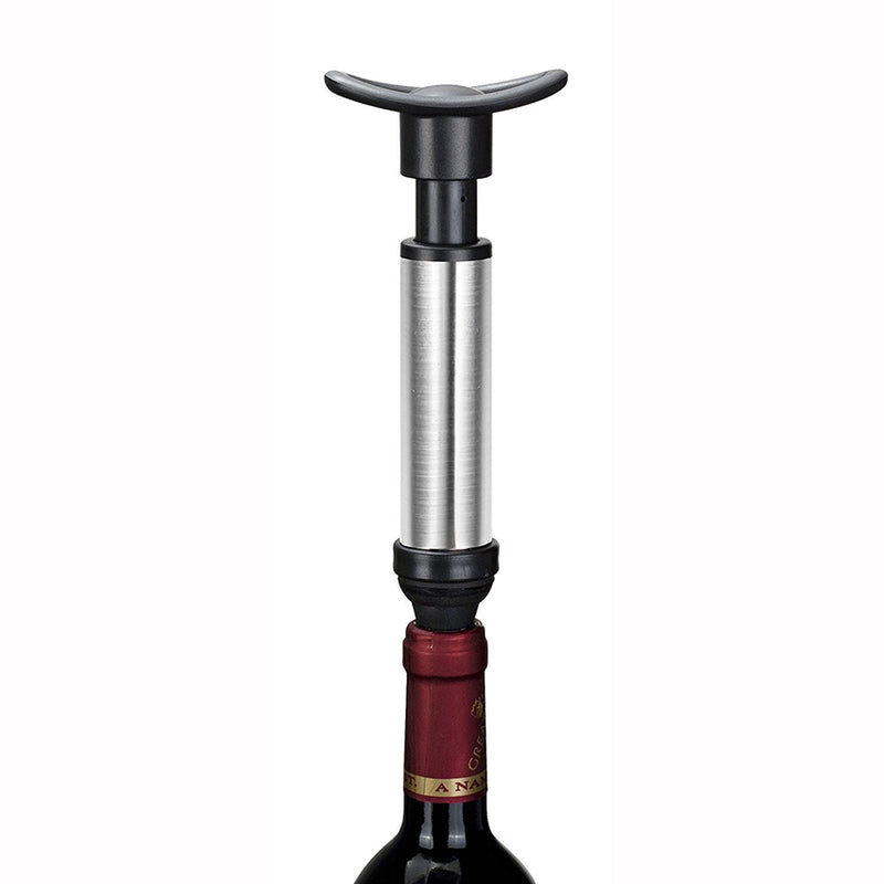 MIUK Vacuum Seal Wine Saver Pump Wine Preserver Remove Air with 2 Vacuum Bottle Stoppers