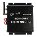 kinter TA2024A 2CH bluetooth Class D Audio Stereo Digital Amplifier for Car Home MP3 Player