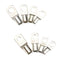 60Pcs SC Series Terminals Cable Terminals Copper Lug Ring Seal Wire Connectors Assorted Kit