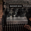 1X(Outdoor Barbecue Supplies Stainless Steel Smoking Box Barbecue Stainless