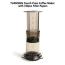 1X(Press Coffee Portable Coffee Maker Air Press Espresso Machine With 350Pc