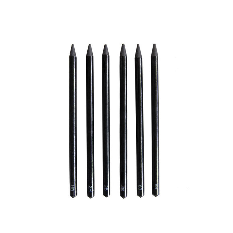 6PCS Sketch Pencils Painting Pencil HB# 2H# 2B# 4B# 6B# 8B# Sketch Drawing Writing Graphite Pencil Art Supply