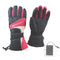 Electric Heated Winter Warm Gloves Motorcycle Motorbike Windproof Waterproof Ski