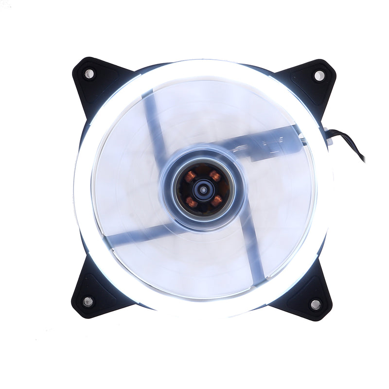 PC Computer Ultra Silent LED Lights Case Fan Cooler Cooling Heatsink Fan