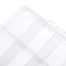 8 Grid Adjustable Electronic Components Project Storage Assortment Box Bead Organizer Jewelry Box Plastic Storage Case