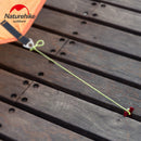 Naturheike 4pcs Wind Rope Buckle Herringbone Tent Pegs Camping Hiking Travel Kits Deck Floor Nail