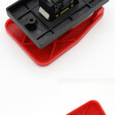 Off-On Red Cover Emergency Stop Push Button Switch 16A Power-Off/Undervolta