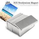 5Pcs 20X10X2Mm Super Powerful Small Neodymium Magnet Block Permanent N35 Nd L4Q4