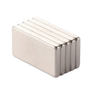 5Pcs 20X10X2Mm Super Powerful Small Neodymium Magnet Block Permanent N35 Nd L4Q4