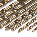 15Pcs Metric M35 Cobalt Steel Drill Set Heat-Resistant Thread Drill Bit Wit