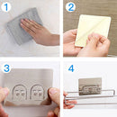 1X(Home Storage Toilet Tissue Paper Holder And Multi-Purpose Shelf Wall Mou