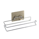 1X(Home Storage Toilet Tissue Paper Holder And Multi-Purpose Shelf Wall Mou