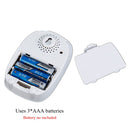 Cacazi Wireless Doorbell Dc Battery Operated Control Button 200M Remote Led W2Q6