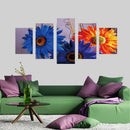 1X(5Pcs Diamond Painting Full Drill Pictures With Rhinestones Hobby And Han