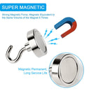 1X(Magnetic Hooks Powerful Heavy Duty Neodymium Magnet For Your Refrigerato