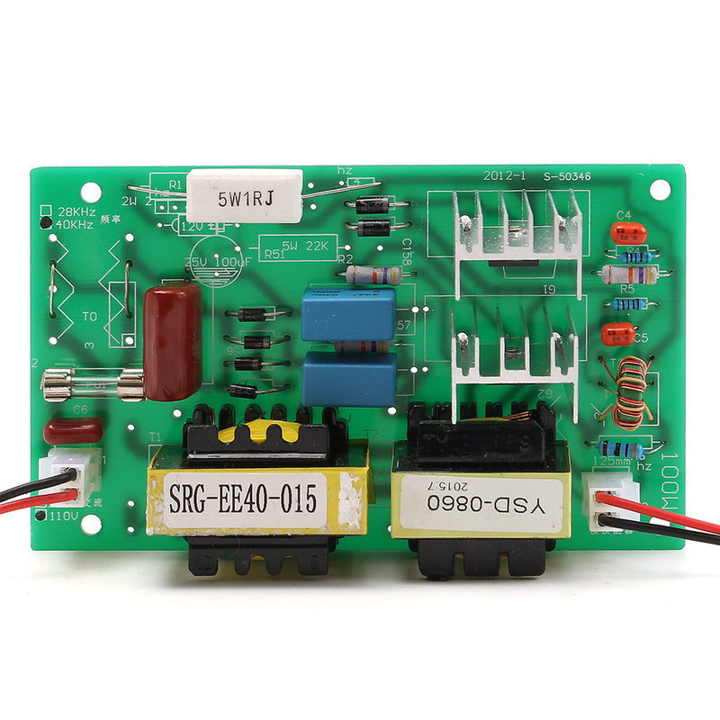 AC 110V 50W 40KHz Ultrasonic Cleaning Transducer Cleaner And Power Driver Board