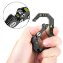 DITO Stainless Steel Survial Climbing Carabiner Outdoor Multifunctional Backpack Buckle Keychain