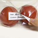 1X(1 Roll Of 125 Pcs Self-Adhesive Removable Freezer Refrigerator Food Stor