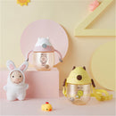 Bear MW-C0002 Children's Straws Cup Prevent Fall with Handle  for Baby