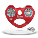 XINDA Double Shaft Climbing Pulley Aluminium Alloy 25KN Aerial Resue Pully EDC Survival Tool