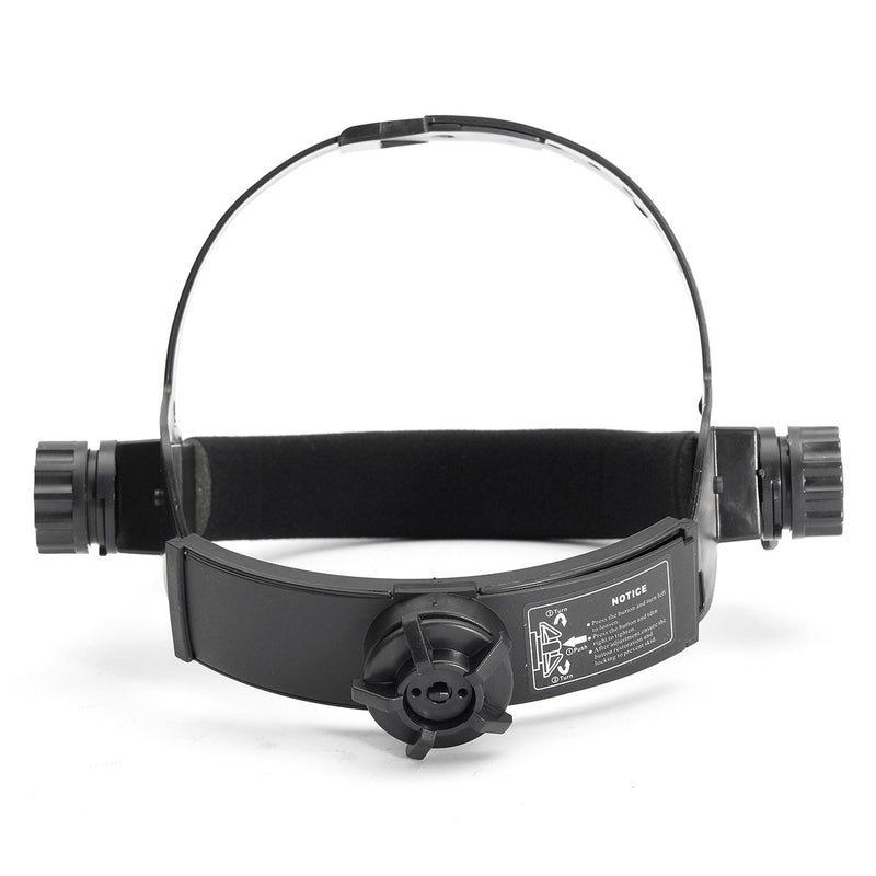 Adjustable Black Auto Welding Mask Headbrand Auto Dark Helmet Accessories