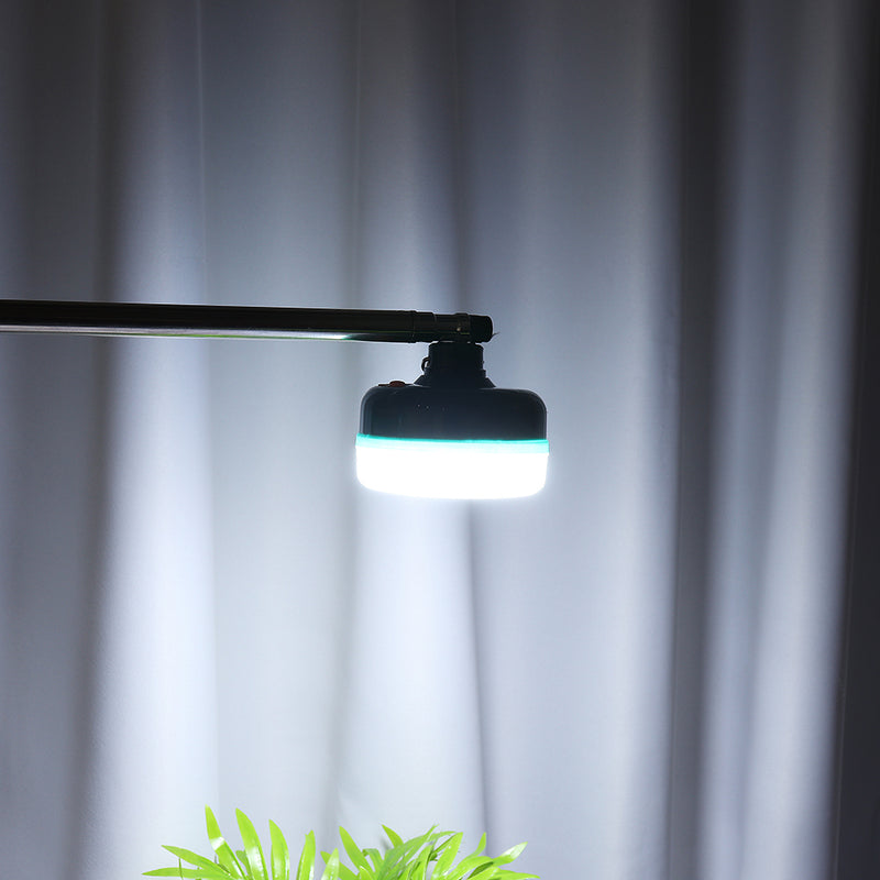 LUSTREON 12W 24 LED USB Rechargeable Camping Light Bulb Portable Magnet Emergency Lamp for Outdoor