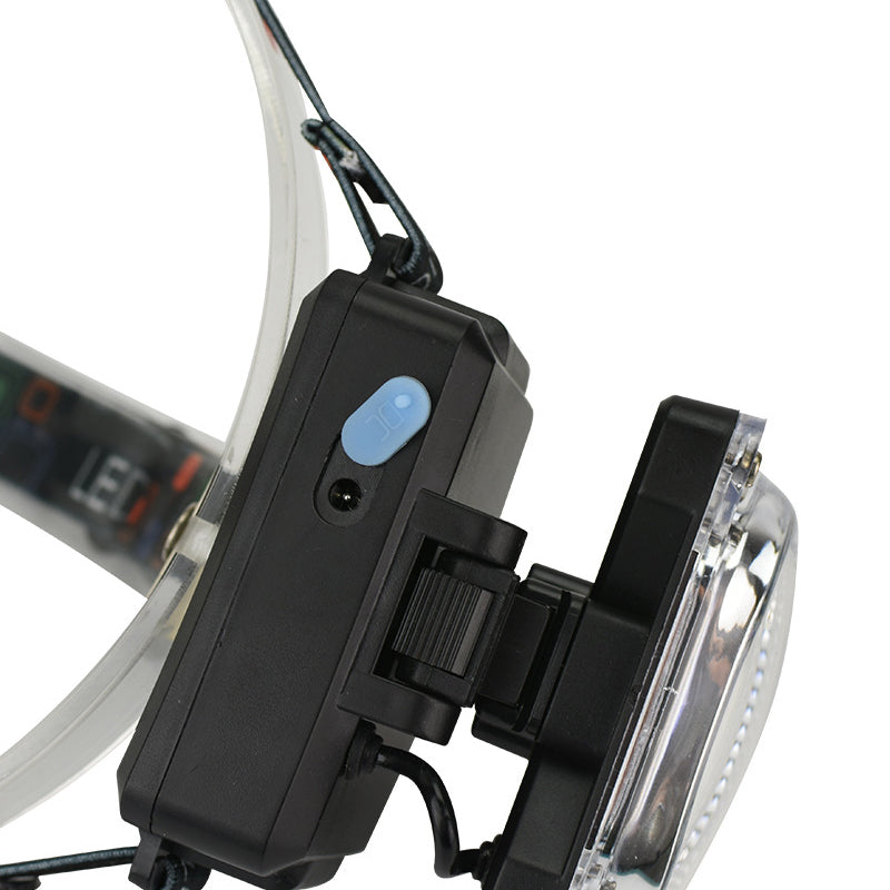 XANES SYT002 850LM COB Headlamp 3 Modes Night Warning Light Camping Hunting Portable Emergency Lantern 18650