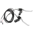 Brake Lever Handle Bar Grips with Cable For E-bike Mini Bike Electric Bicycle Scooter