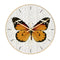 Loskii CC013 Creative Butterfly Pattern Wall Clock Mute Wall Clock Quartz Wall Clock For Home Office Decorations