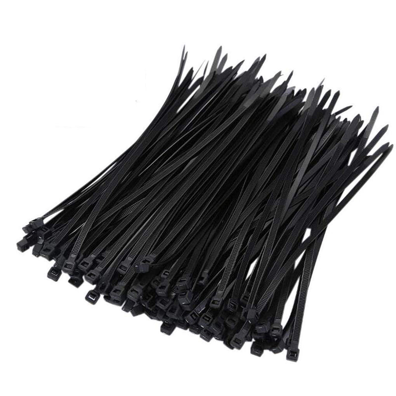 Suleve ZT06 Nylon 500Pcs/1000Pcs 3mm 6/8/10/12/15/20cm Black/White Nylon Self-locking Cable Tie Zip Ties Strong Tensile Strength