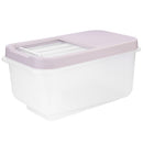 Plastic Rice Bucket 10Kg Moisture-Proof Kitchen Transparent Rice Cabinet St