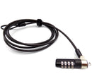 Laptop Lock Security Cable 4 Digit Password Protections Anti Theft