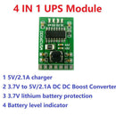 5V 2A Charge Discharge Boost Protection 3.7V 4.2V Battery Dc-Dc Diy Module