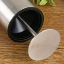 1X(Stainless Steel Toothpick Box Simple Personality Automatic Toothpick Hol