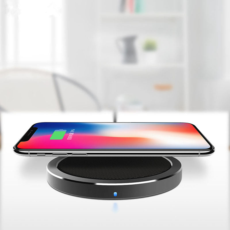 ROCK W4 2A Qi Wireless Fast Charging Disk Charger For iphone X 8/8Plus Samsung S8 S7 iWatch 3