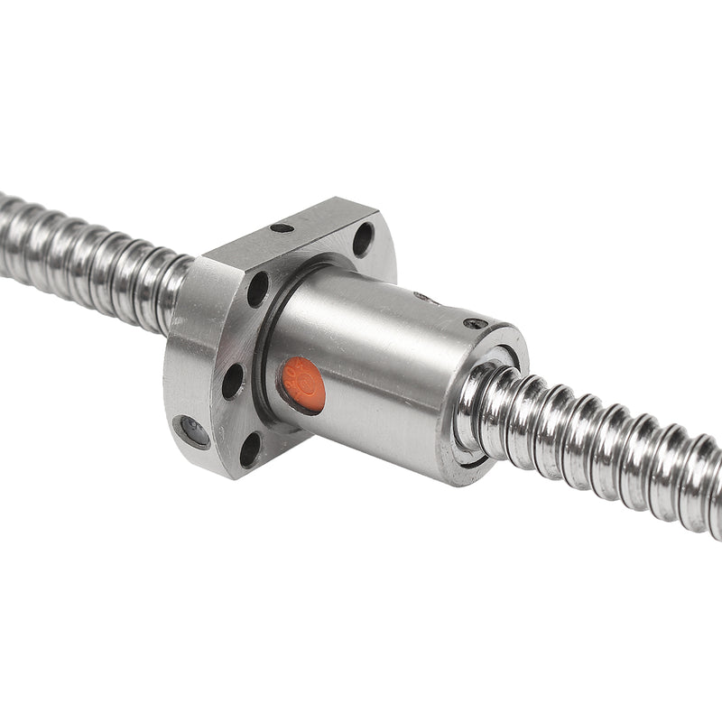 12mm SFU1204 Ball Screw Length 400mm With Ball Nut And BF/BK10 End Support