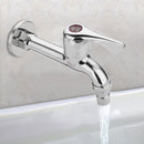Washing Machine Wall Mount Single Cold Tap Handle Laundry Extra Long Water Faucet Sink