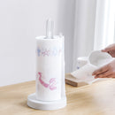 Vertical Roll Holder Paper Napkin Shelf Desktop Punch Paper Towel Storage H I8A6