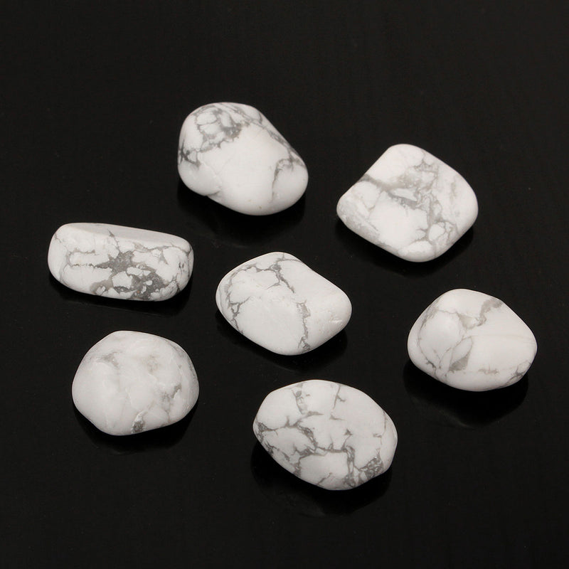 50g White Natural Turquoise Rock Stone Healing Aquarium Gravel