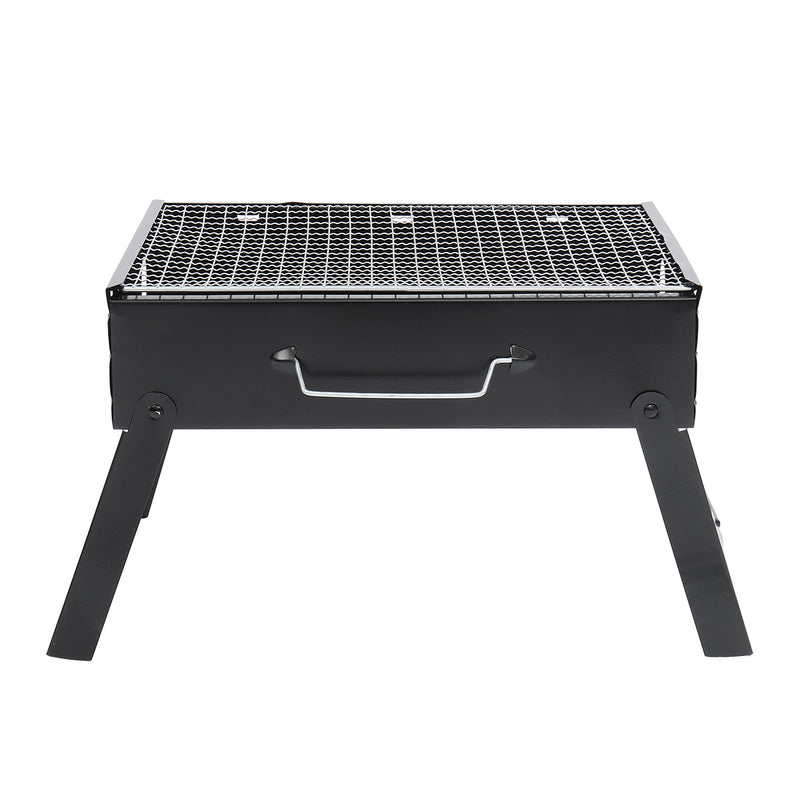 3-4 People Outdoor Portable Foldable Charcoal BBQ Grill Hibachi Barbecue Folding Cooking Stove Camping Picnic